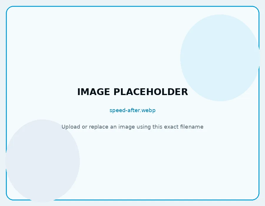 PageSpeed result after optimization